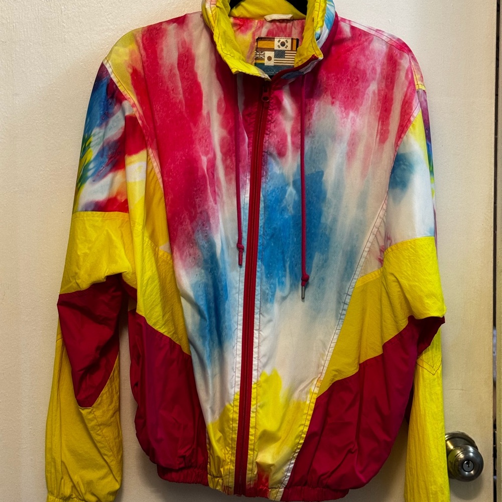 Colorful Windbreaker Jacket